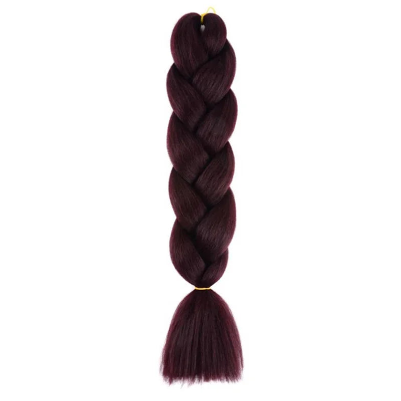24" Yaki Straight Jumbo Box Braiding Hair Extensions