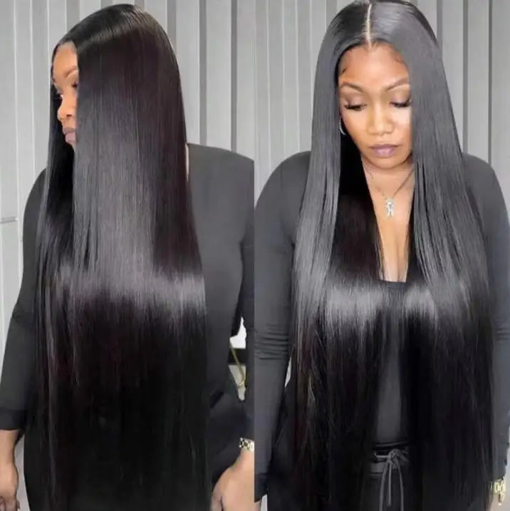 40-42" Straight Brazilian Virgin Hair Bundles