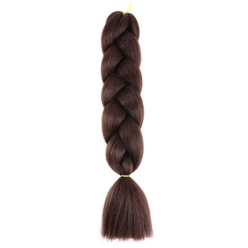 24" Yaki Straight Jumbo Box Braiding Hair Extensions