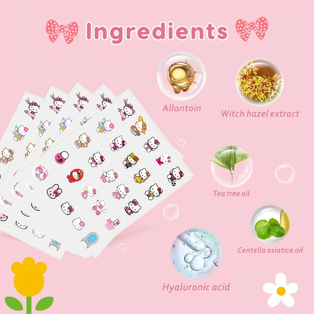 Hello Kitty Hydrocolloid Acne Patches (45/135 Pcs)