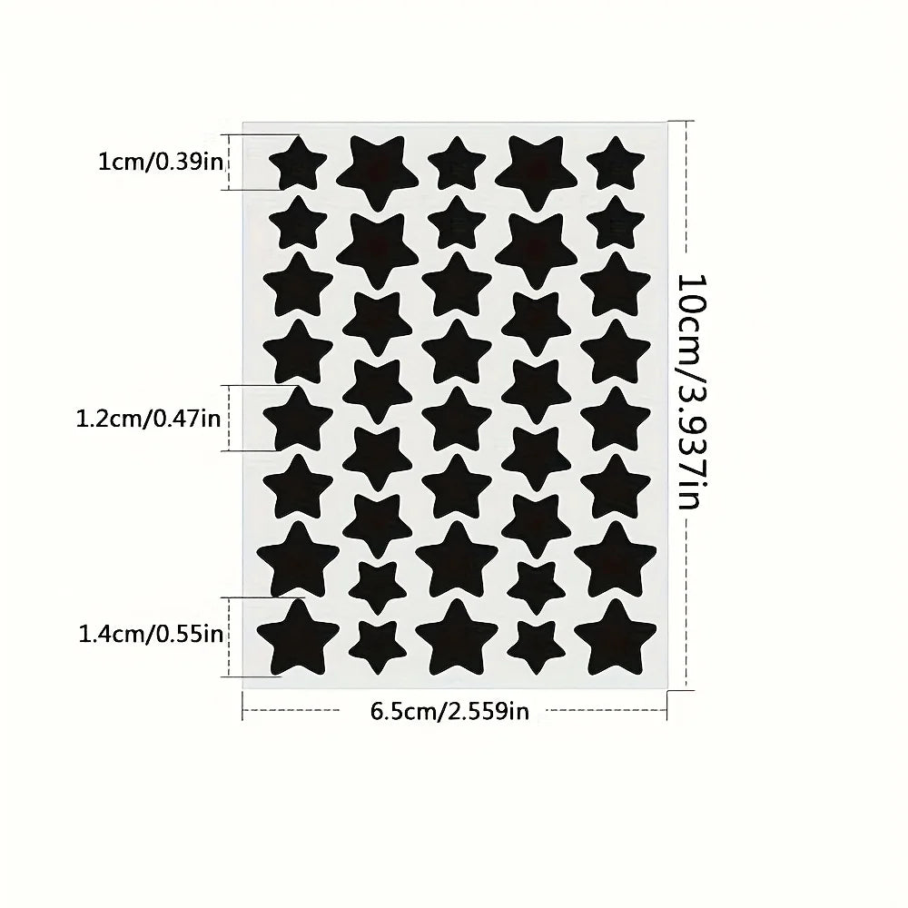 Superstar Hydrocolloid Pimple Patches – Star-Shaped (240 Pcs)